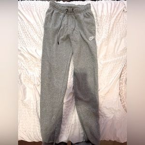 Grey nike sweatpants